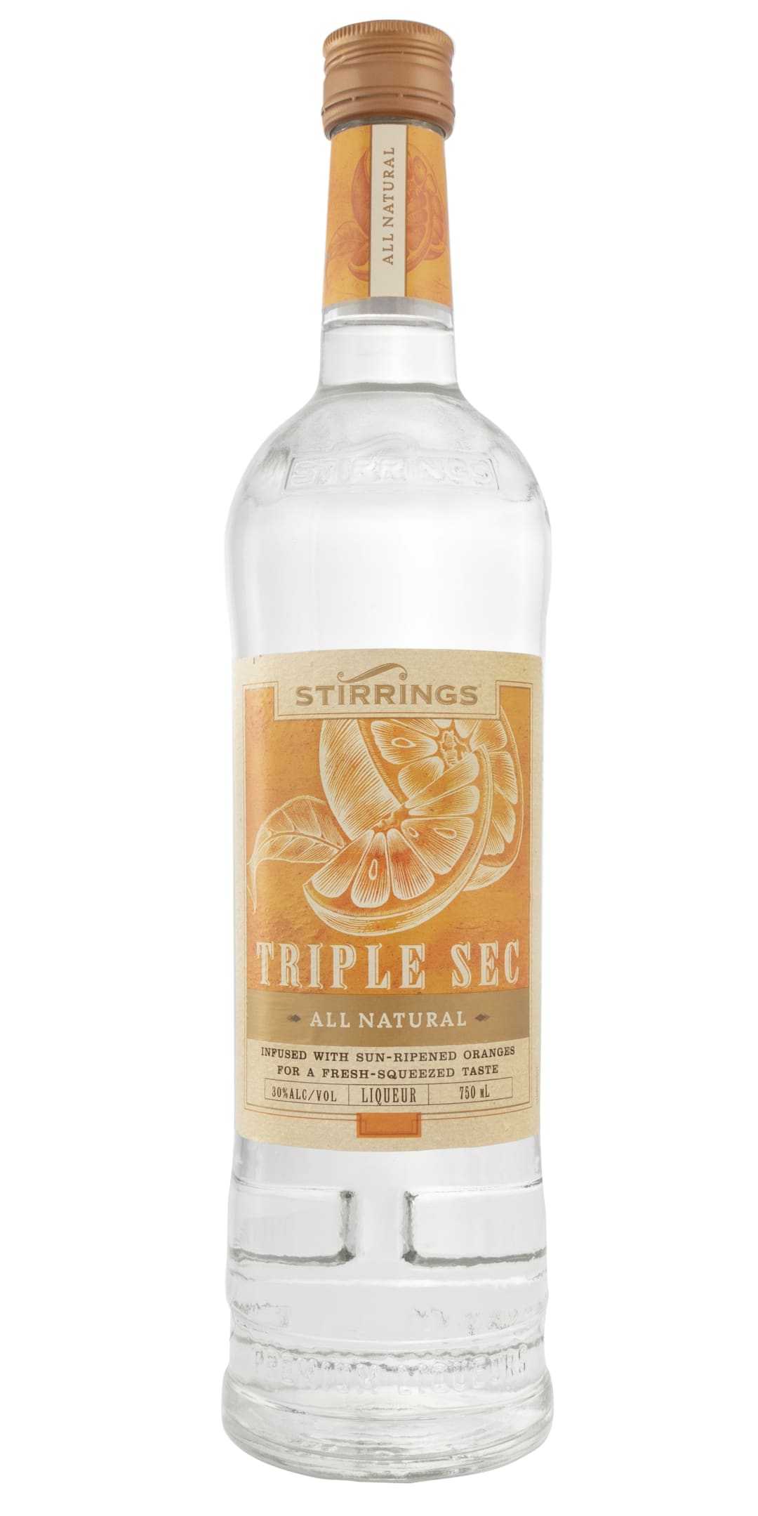 Stirrings Triple Sec Liqueur 750ml 60 Proof