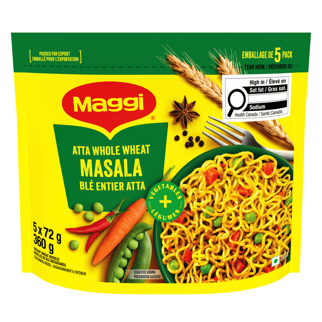 MAGGI Atta Masala Noodle 12(5x72g) N1 CA