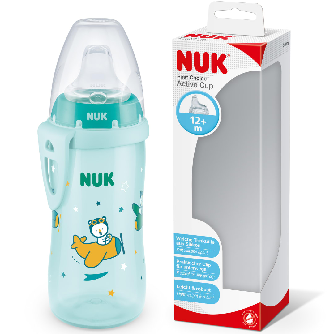 NUK ACTIVE CUP ONLINE MINT AIRPLANES
