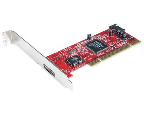 2 Port PCI Serial ATA Card 1 Int/1 Ext