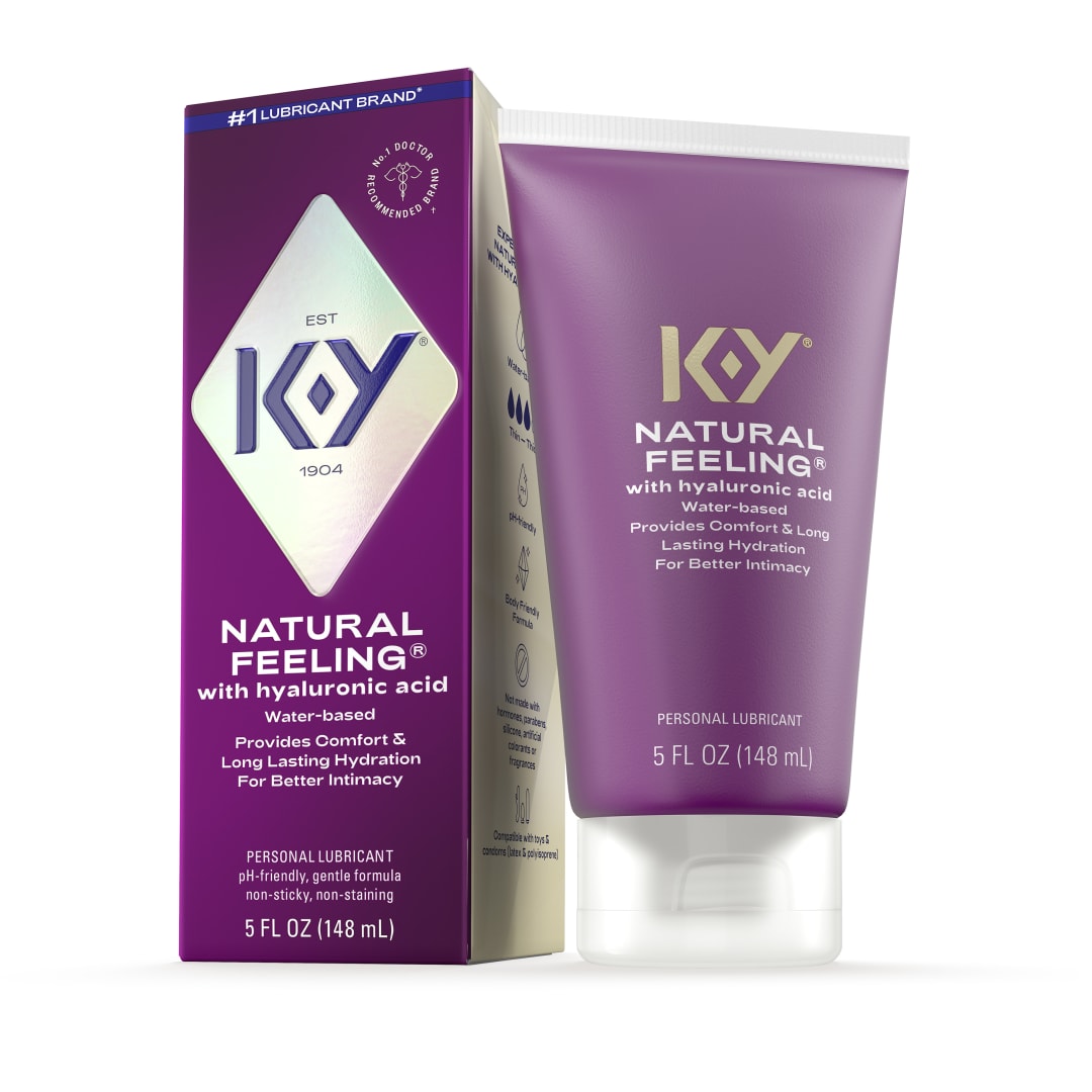 K-Y® Natural Feeling with Hyaluronic Acid Lubricant 72/5 oz.