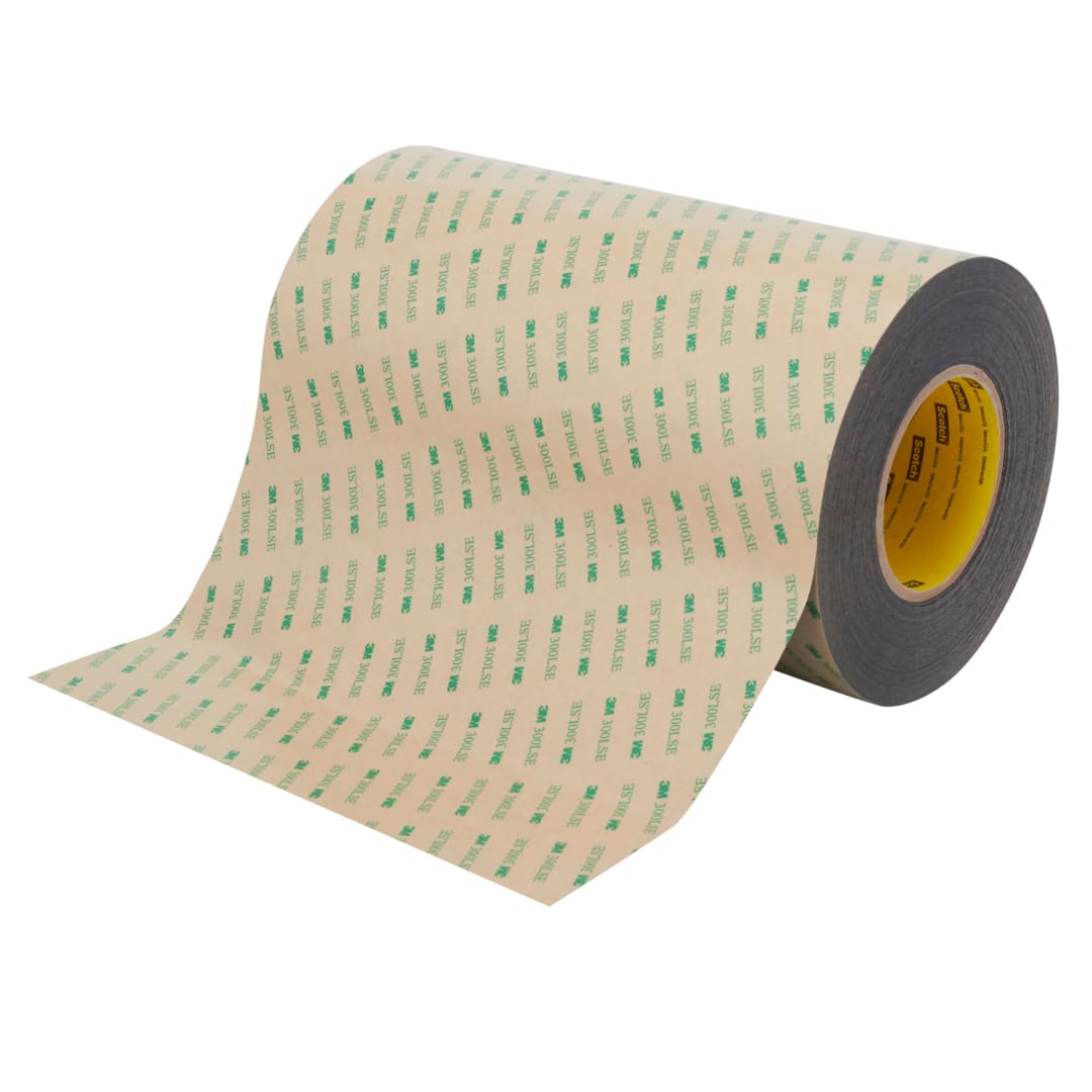 3M™ Çift Taraflı Bant 93010LE, Şeffaf, 210 mm x 295 mm x 0.1 mm, Restricted GTML