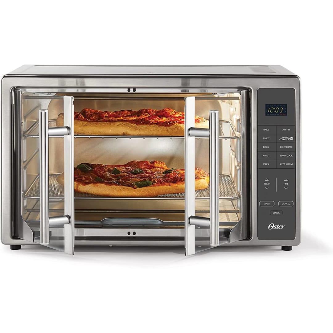 Oster® Extra-Large-Capacity French Door Oven, Digital Air Fry Countertop Oven