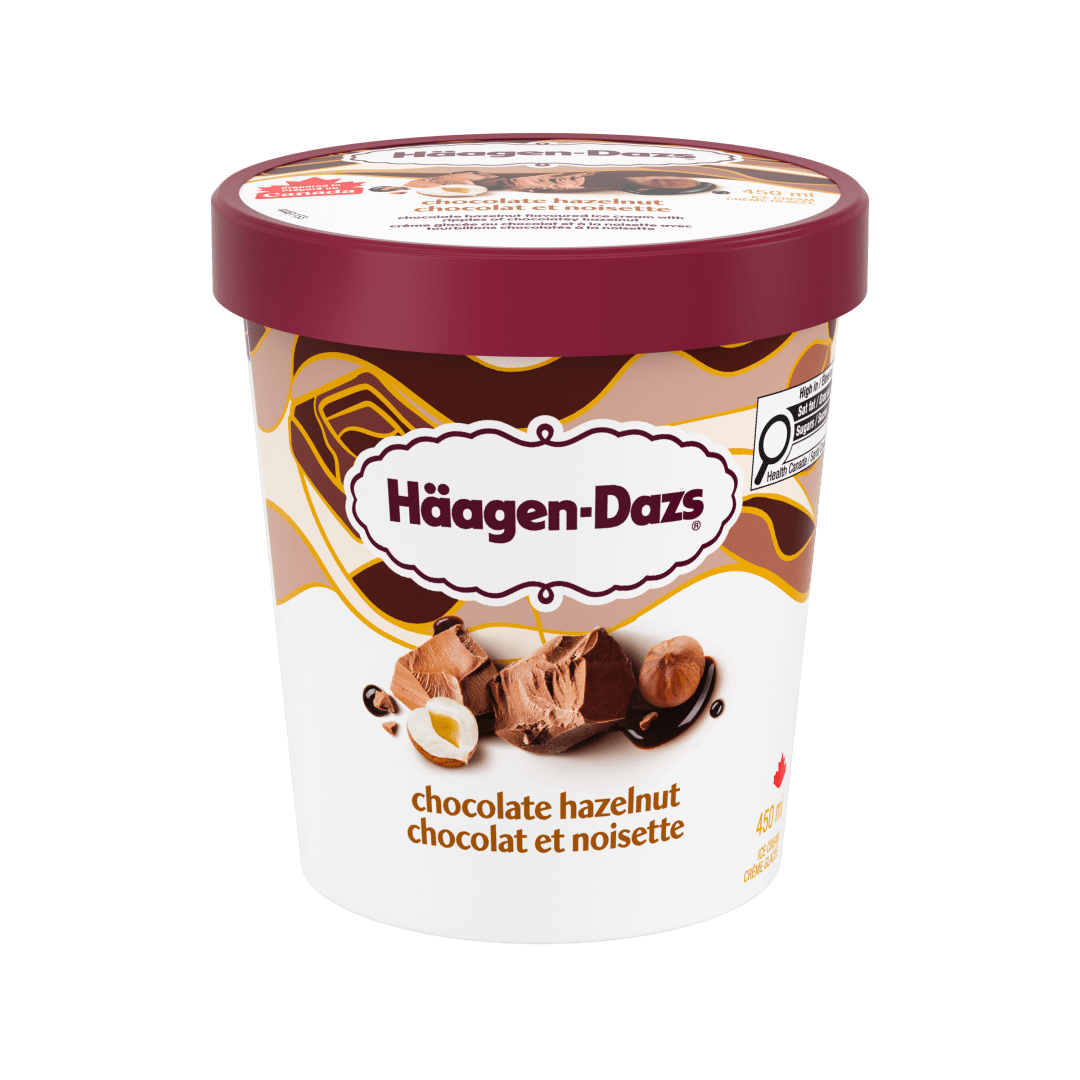 HAAGEN-DAZS ChocolateHazelnut 8x450ml CA