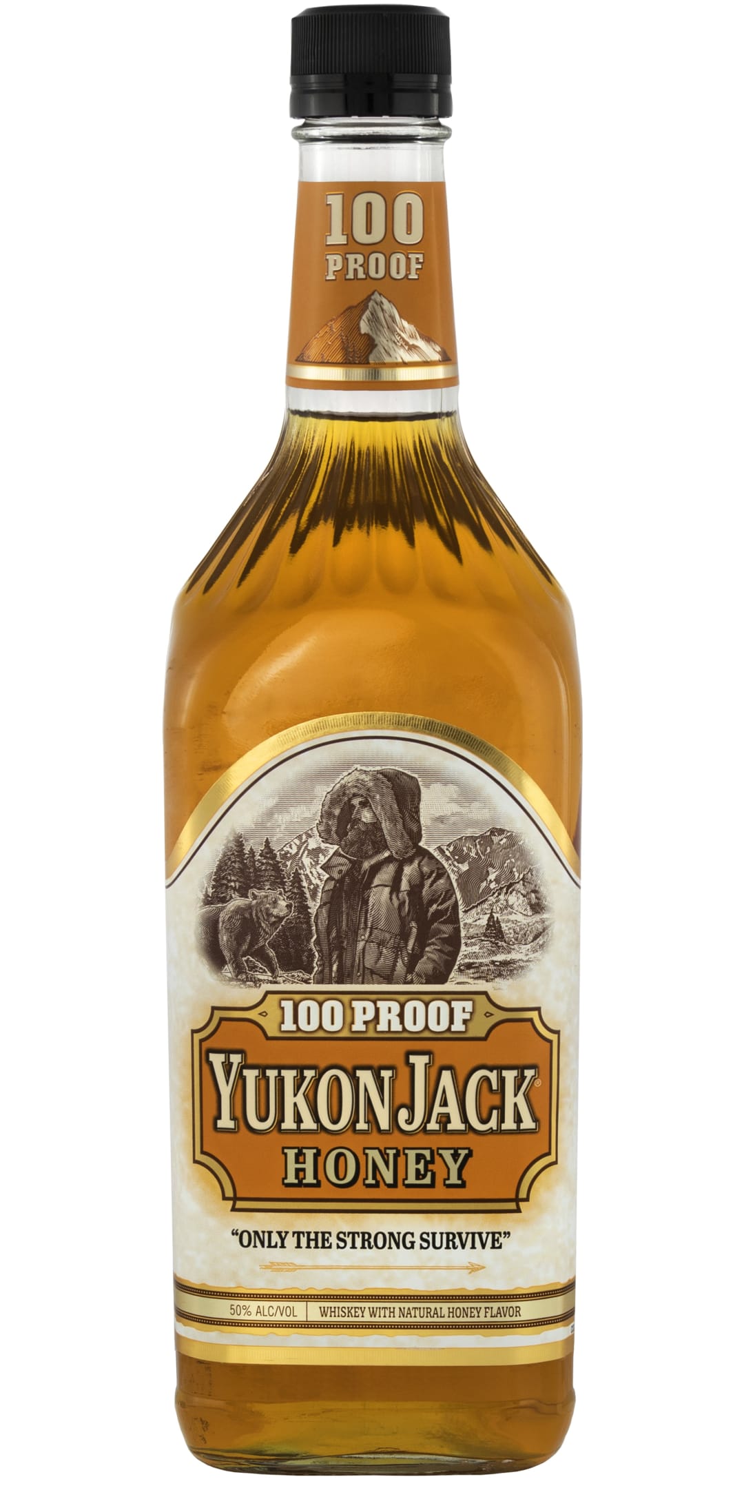 Yukon Jack Honey Whiskey 1l 100 Proof
