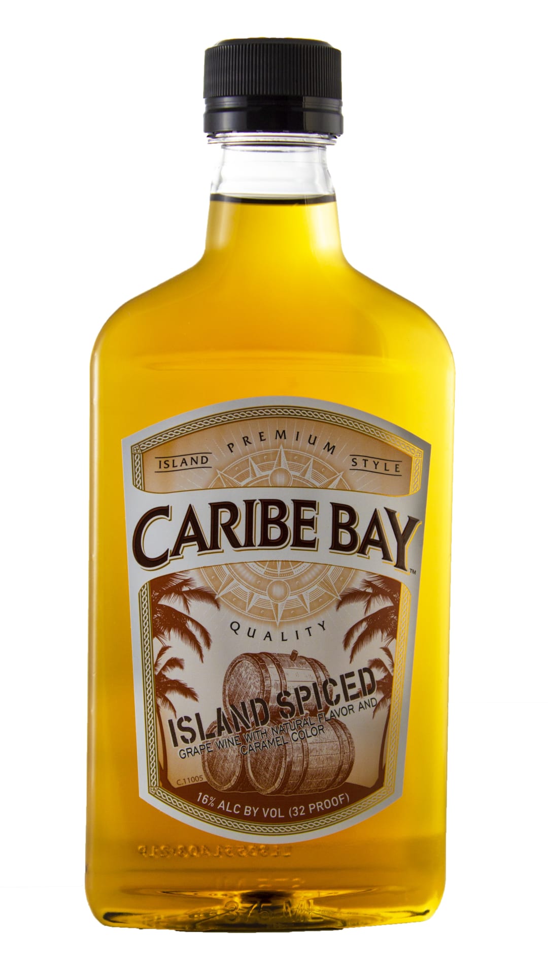 Caribe Bay Island Spiced Grape Wine 375ml 32 Proof