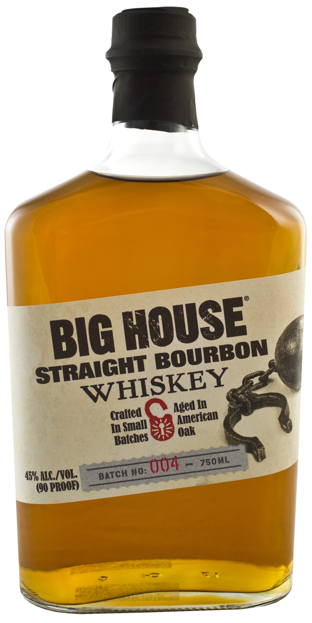 Big House Straight Bourbon Whiskey 750ml 90 Proof