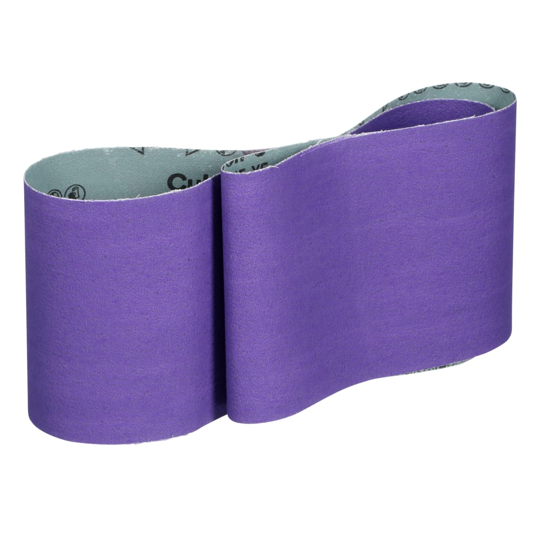 3M™ Cubitron™ 3 Cloth Belt 1184F, 80+ YF-weight, 1320 mm x 2620 mm, Film-lok, Full-flex, 1 ea/Case
