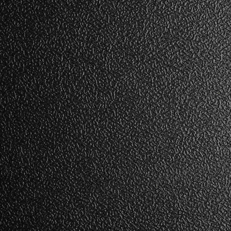 OBSOLETE WorkForce Vinyl Ripple Texture Commercial Grade Runner Matting, 1/8" x 36" x 75', Black
