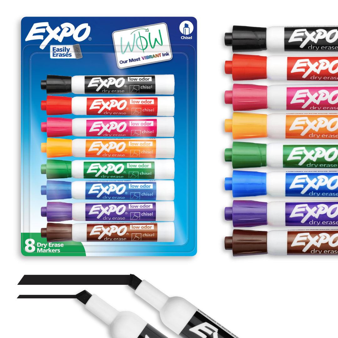 EXPO LO 8CD CHISEL ASST 6/36 SRP