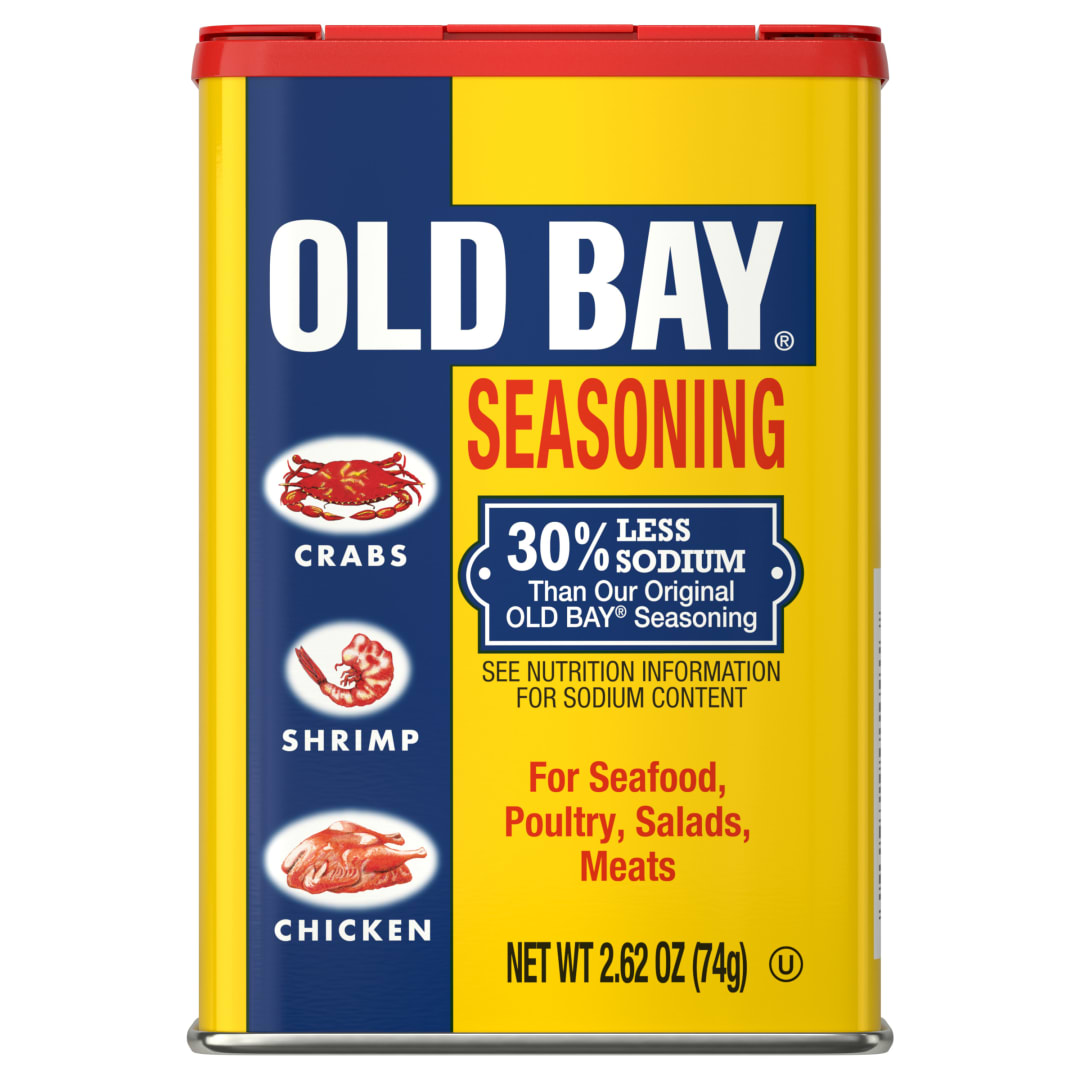 OLD BAY® Less Sodium Seasoning, 2.62 oz