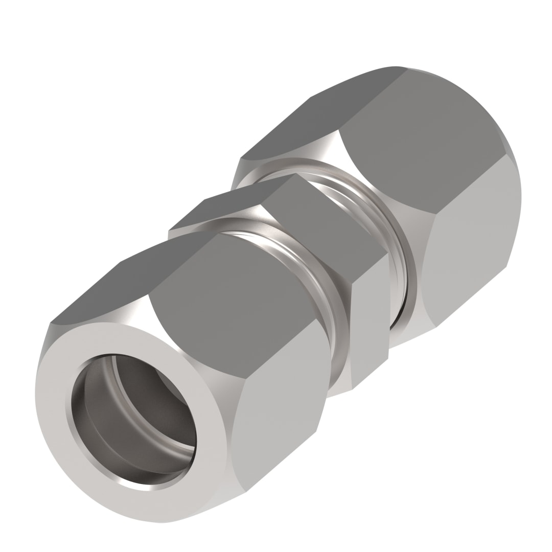 Aeroquip Adapter Flareless, Small Hex Union