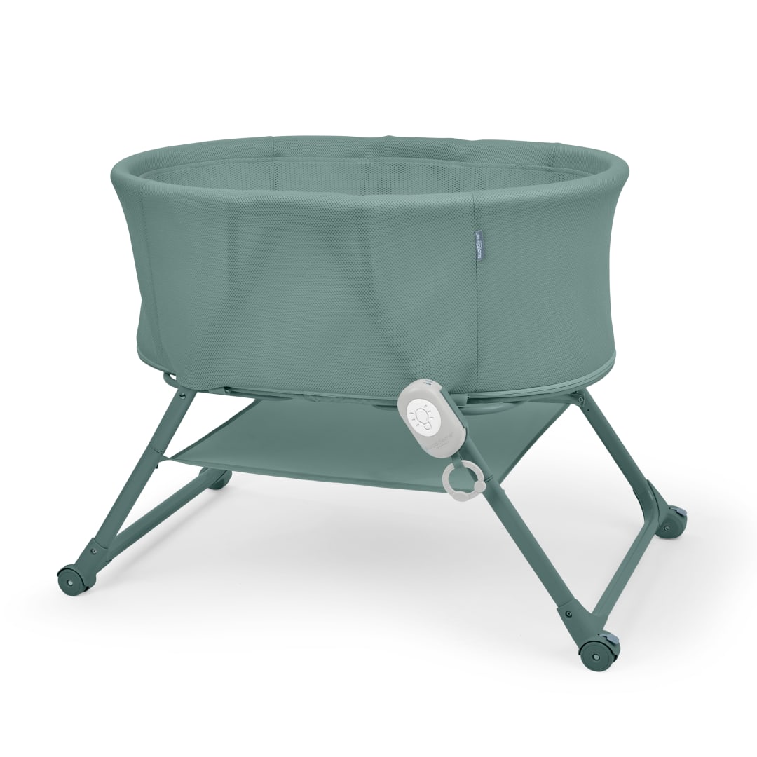SM SNOOZE STOW EASY FOLD BASSINET LX EVG