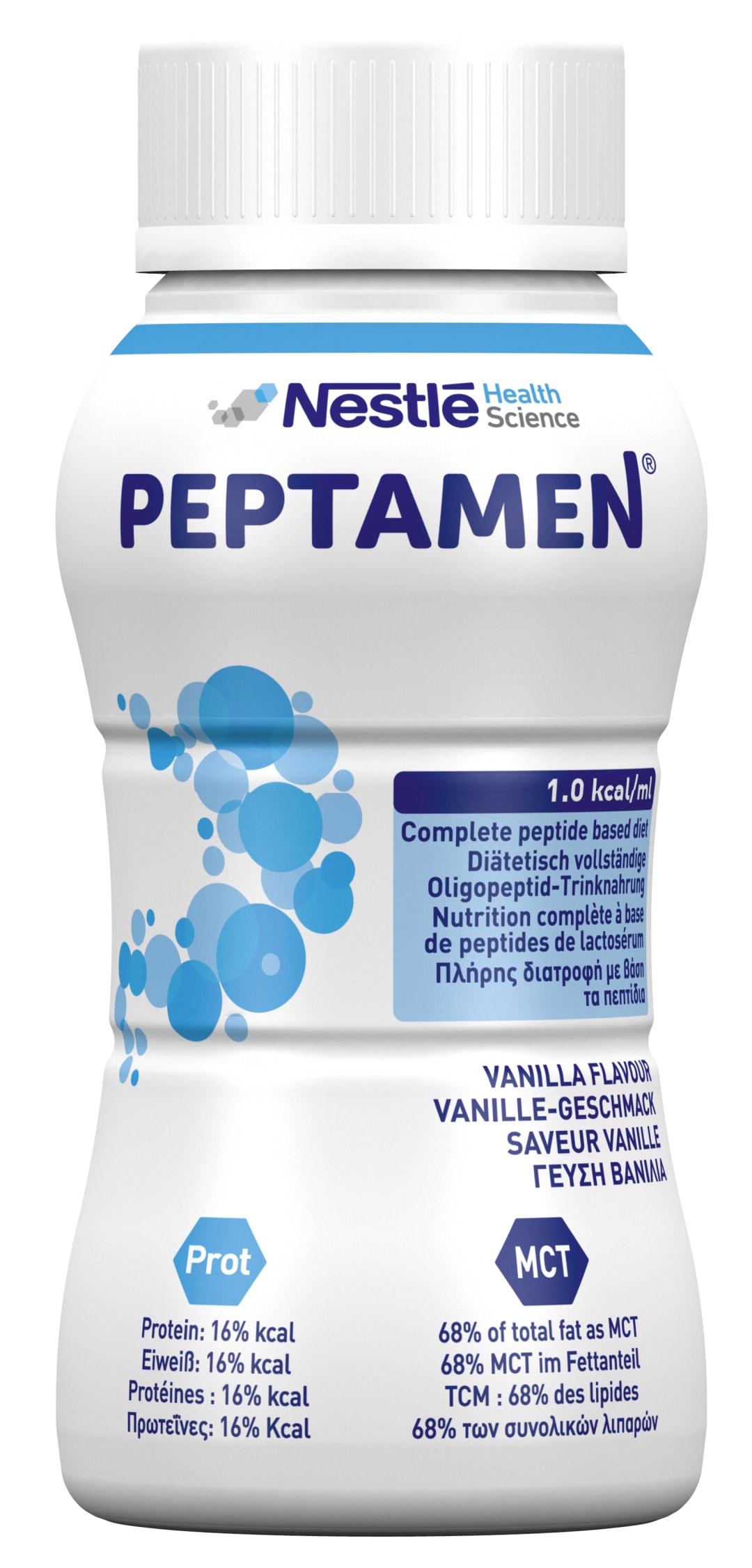 NESTLE HEALTH SCIENCE PEPTAMEN Vanille 4x200ml