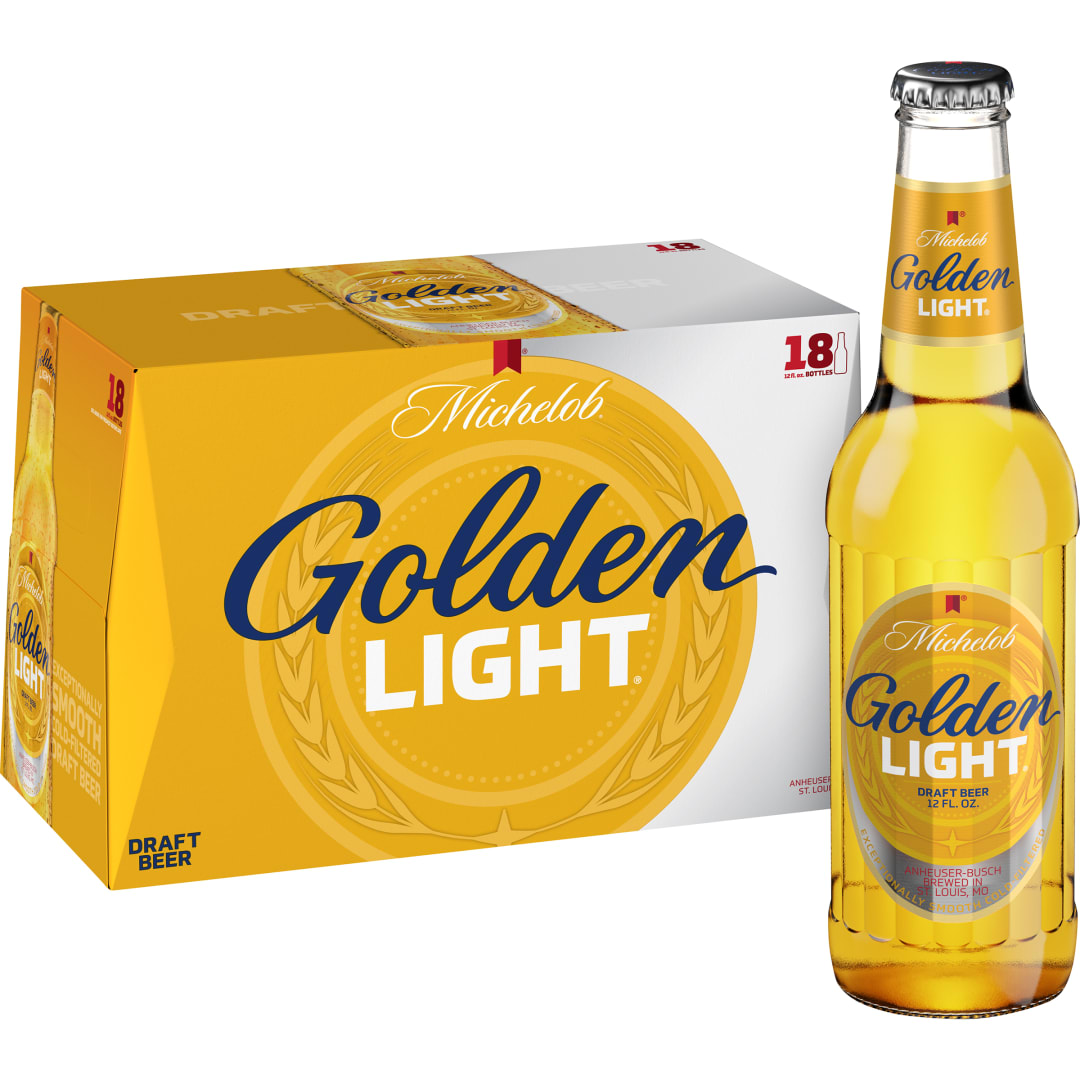Michelob® Golden Light® Draft Beer, 18 Pack 12 fl. oz. Bottles