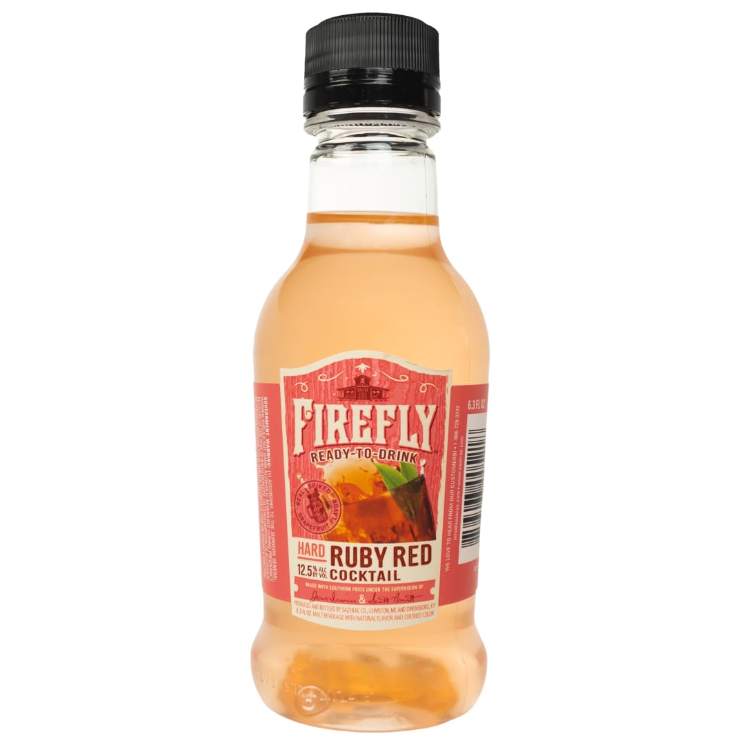 Firefly Ready To Drink Hard Ruby Red Cocktail 187ml 25 Proof