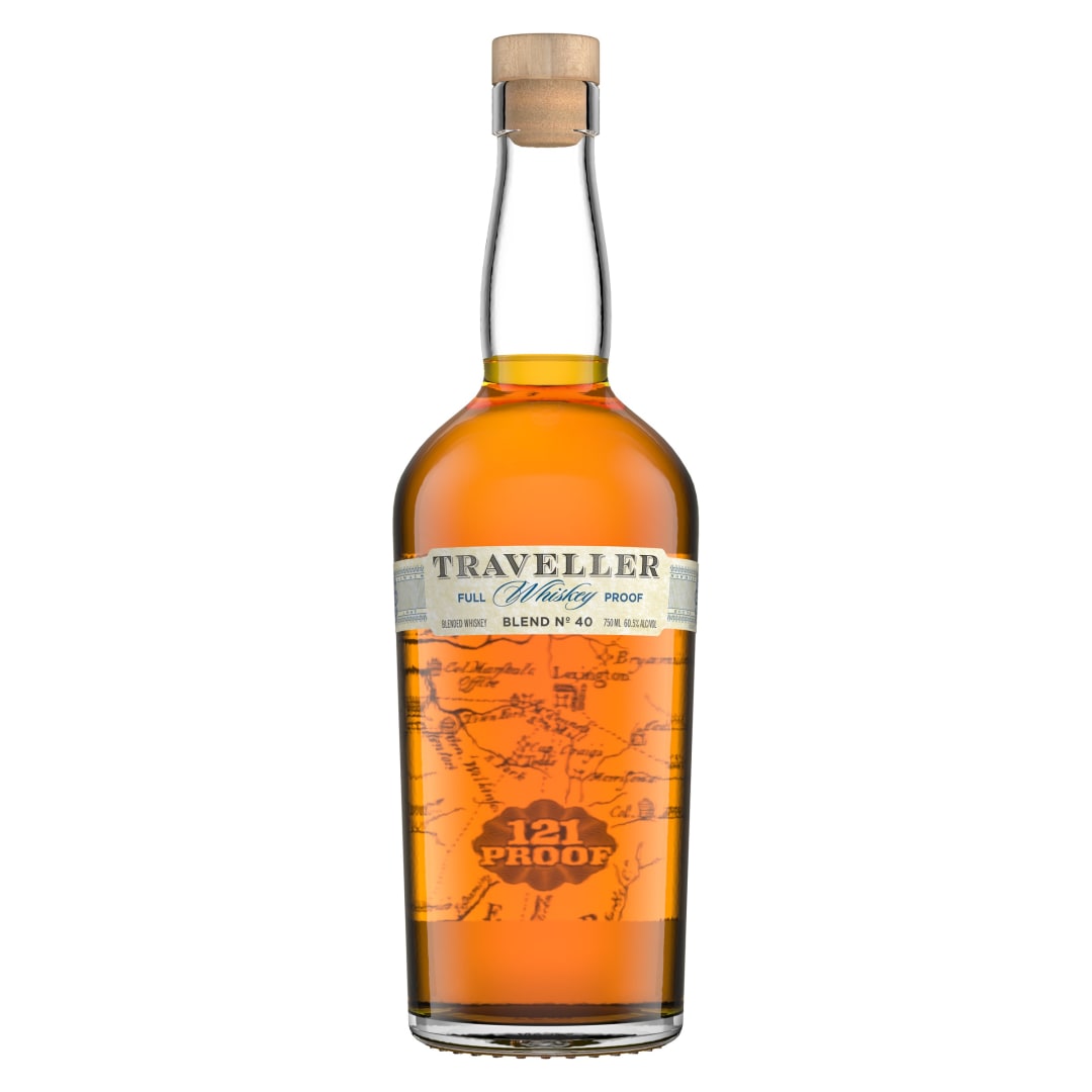 Traveller Full Proof Blended Whiskey 750ml 121 Proof