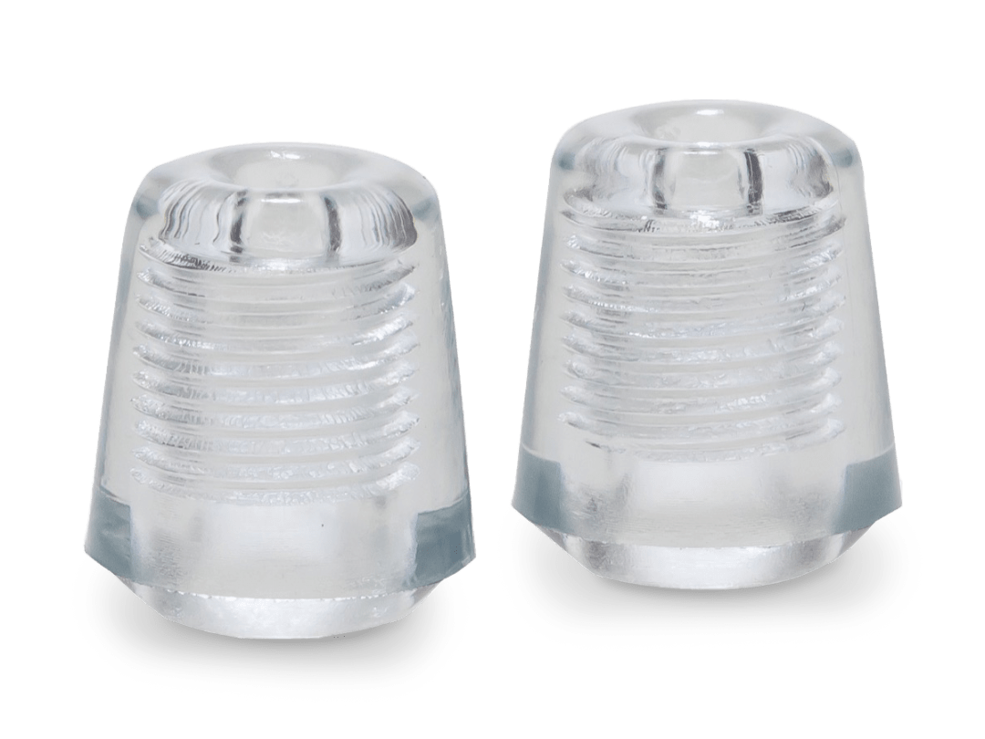 Ear Tips for Professional Rappaport Stethoscope, Transparent, Small