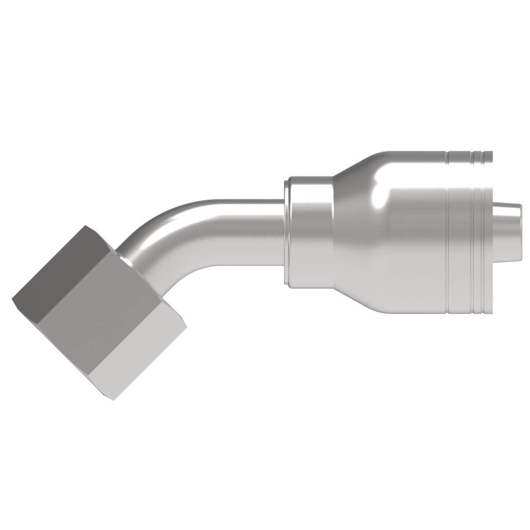1/2 FEM ORS 45D X 1/2 HYD HOSE FITTING