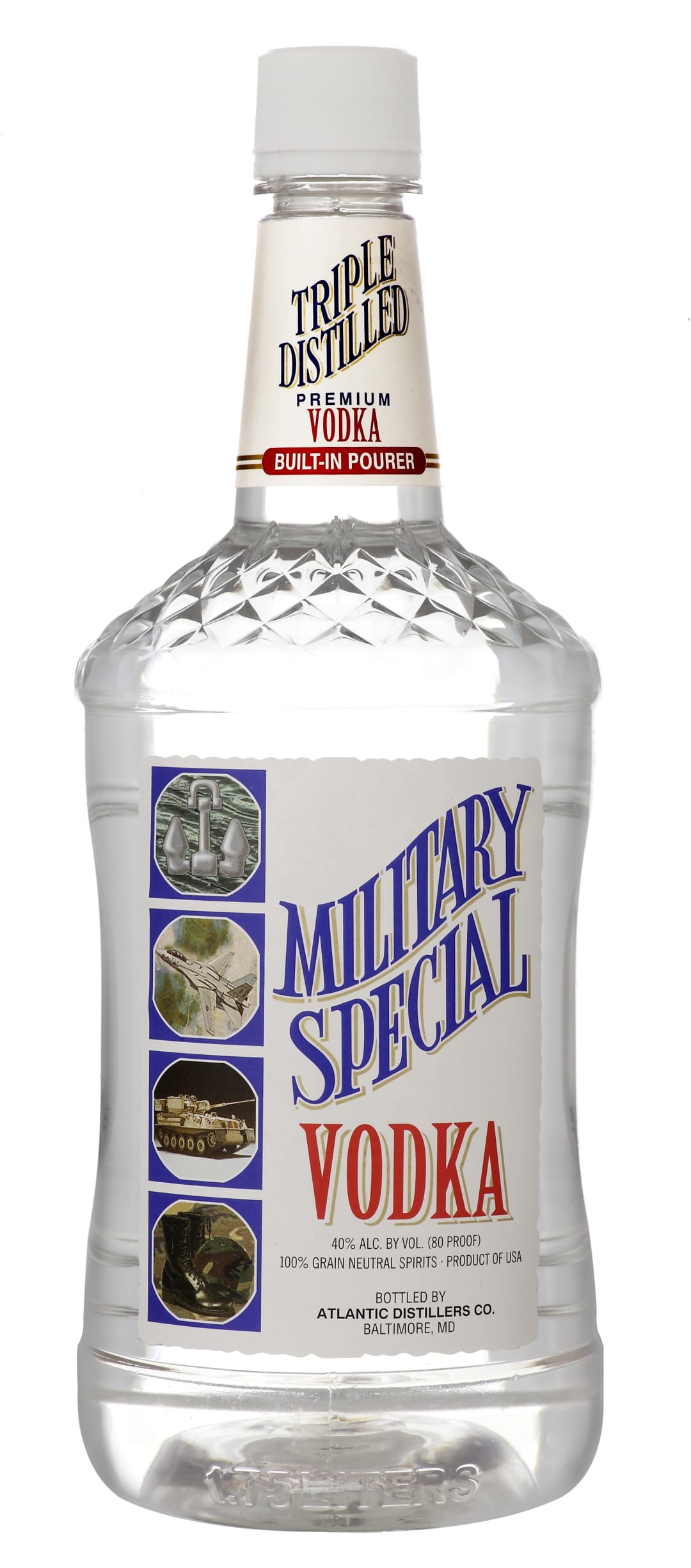 Military Special Vodka 1.75l 80 Proof