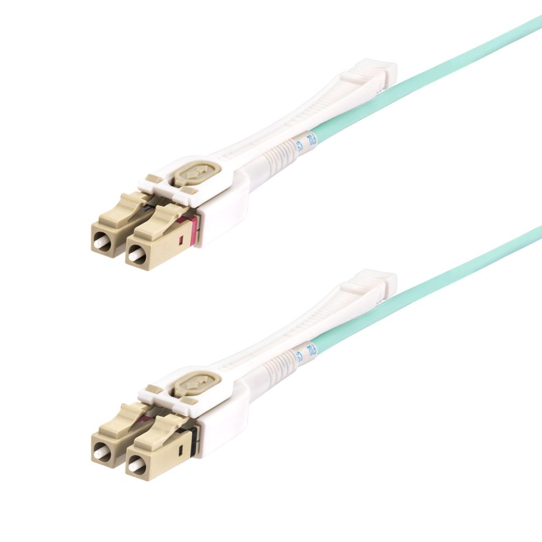 10m 100G Duplex Multimode 50 125 OM4 Push Pull Tabs LSZH Fib