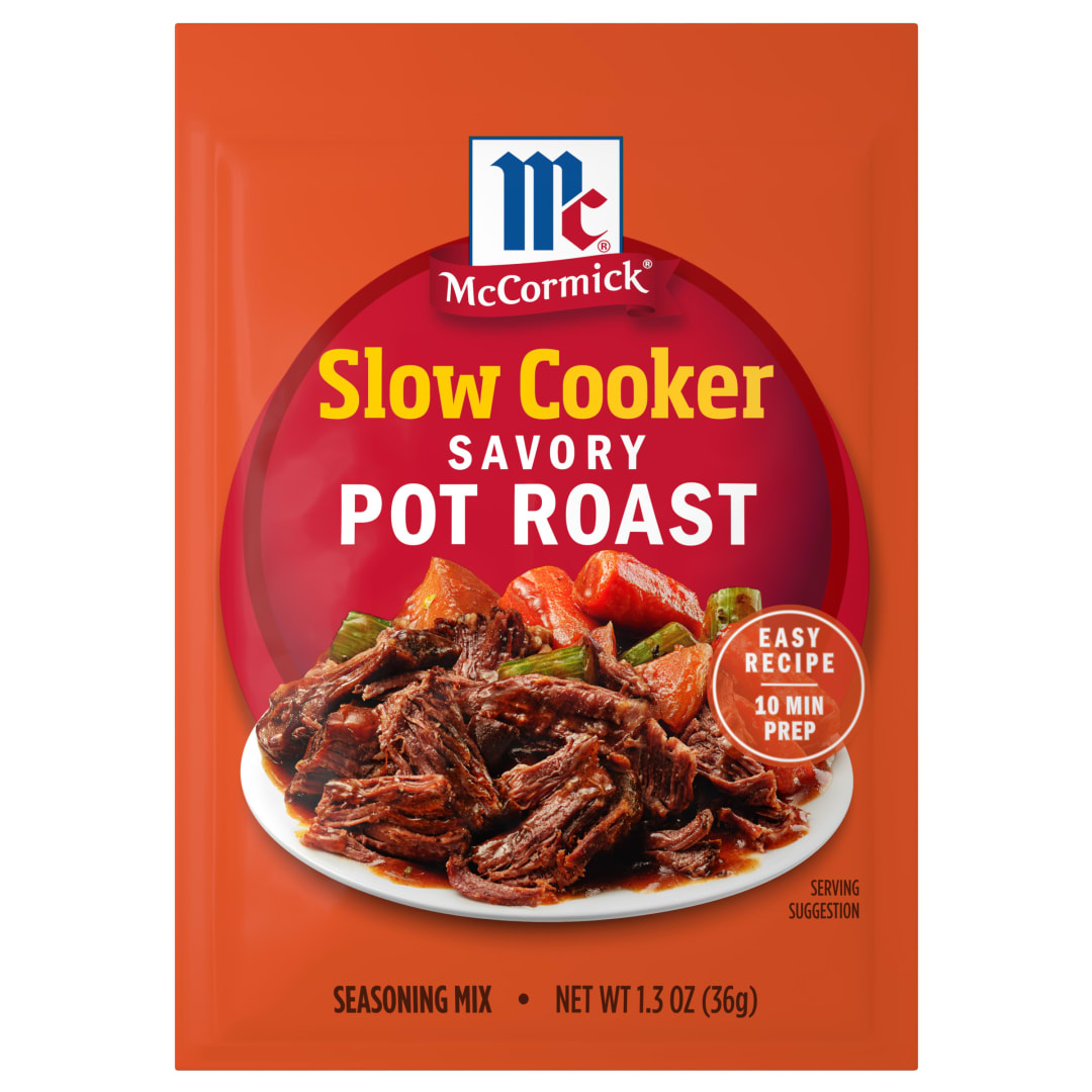 McCormick® Slow Cooker Savory Pot Roast Seasoning Mix, 1.3 oz