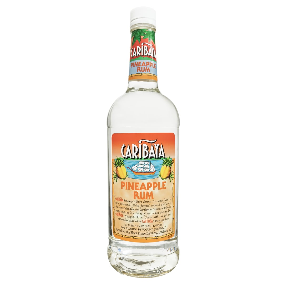 Caribaya Pineapple Rum 1l 48 Proof