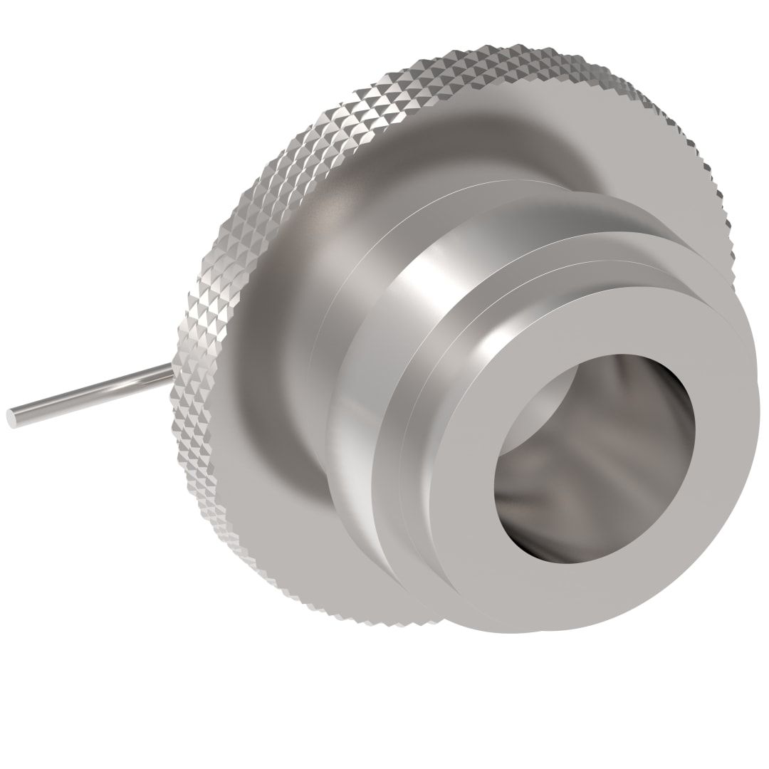 -16 Metal Dust Plug With Chain