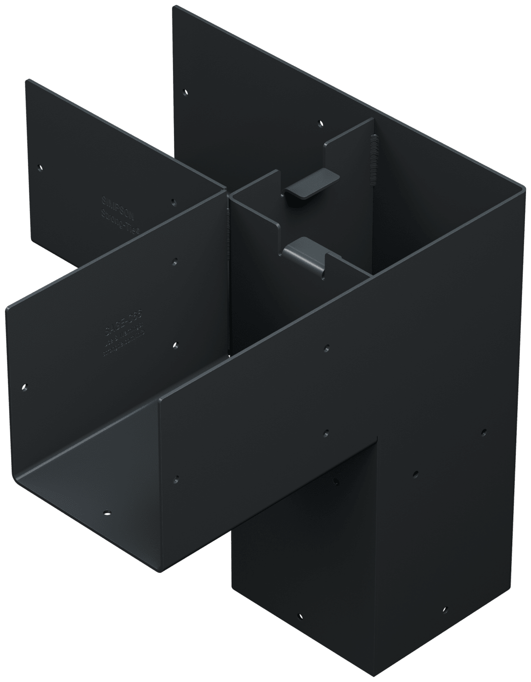 Simpson Strong-Tie SAGE-C66-KT2 Outdoor Accents® Sage System™ Black ...