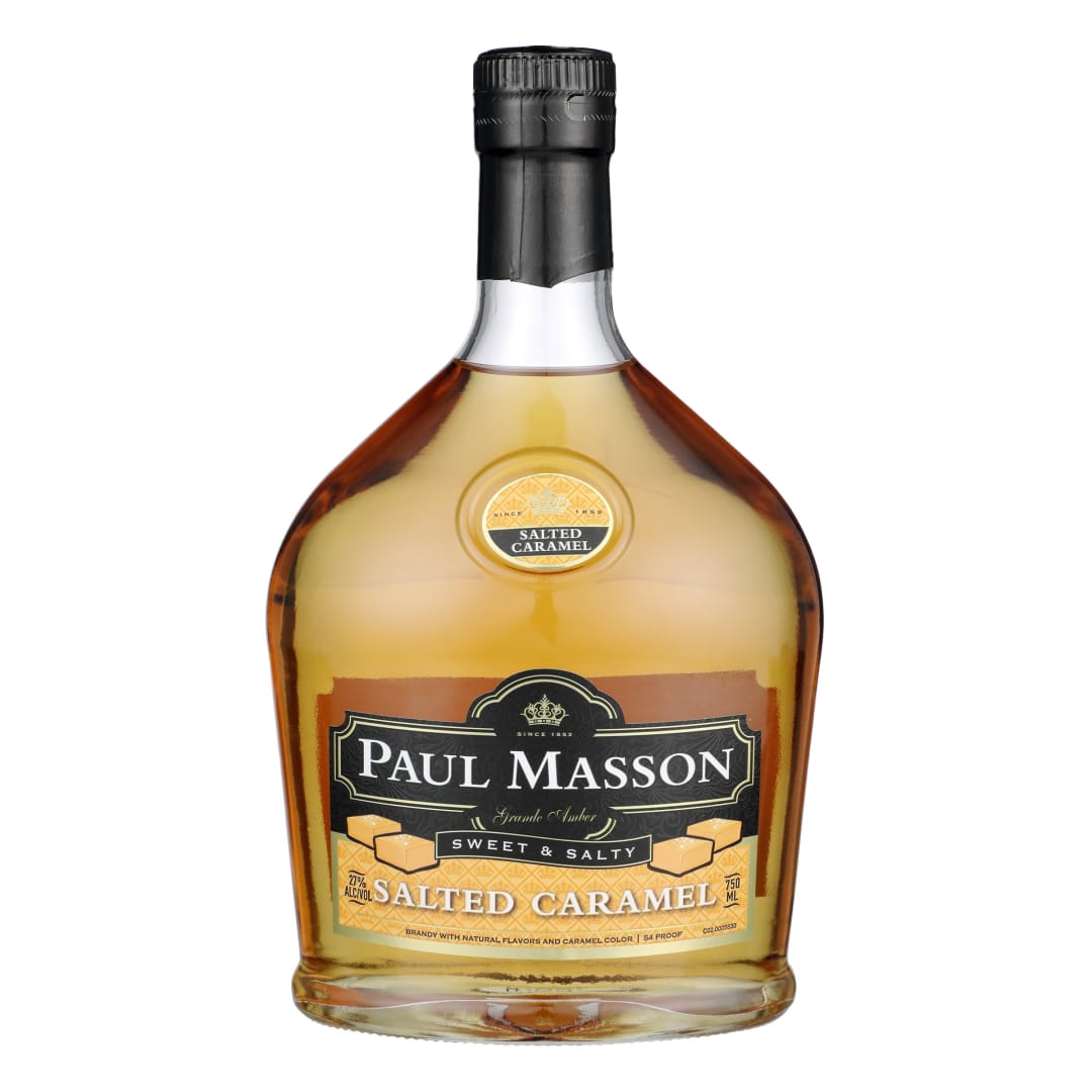 Paul Masson Salted Caramel Grande Amber Brandy 750ml 54 Proof