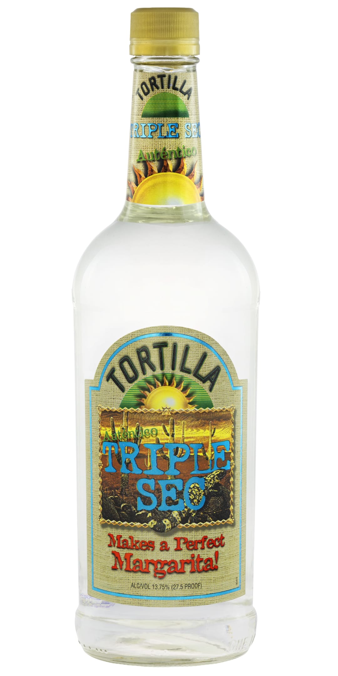 Tortilla Triple Sec Liqueur 1l 28 Proof