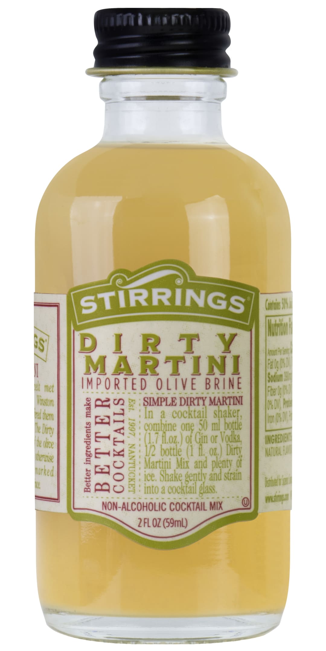 Stirrings Dirty Martini Mix 2Fl oz