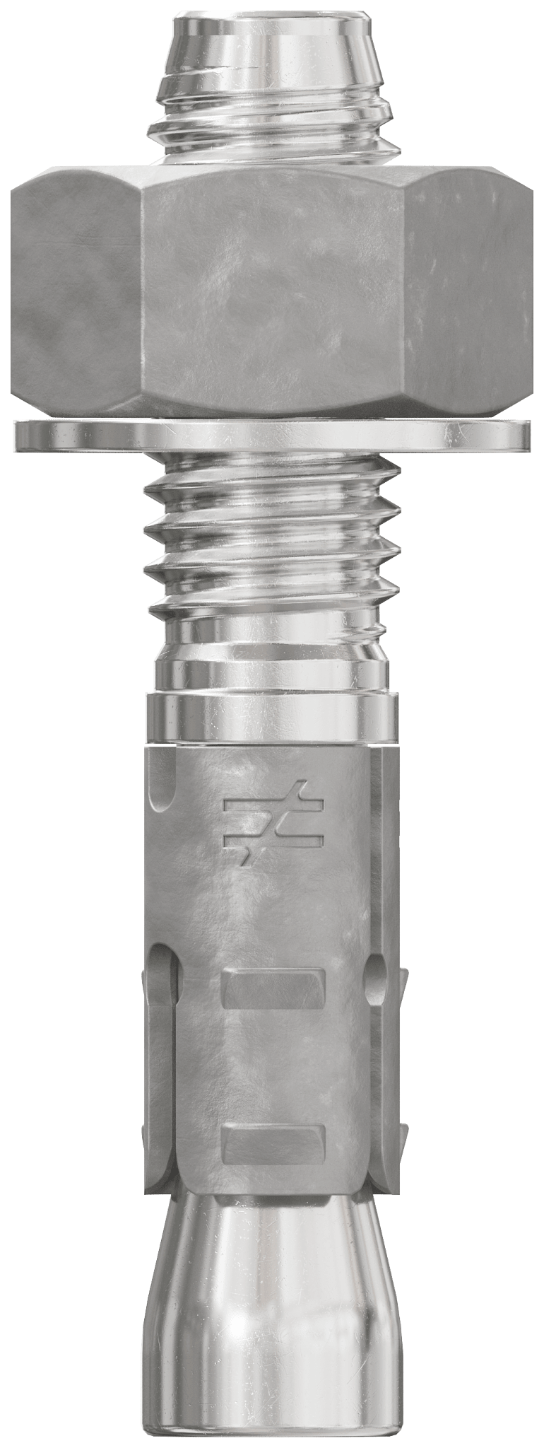 Simpson Strong-Tie STB2-502344SSR25 Strong-Bolt® 2 — 1/2 in. x 2-3/4 in. Type 304 Stainless-Steel Wedge Anchor (25-Qty) (Pack of 5)