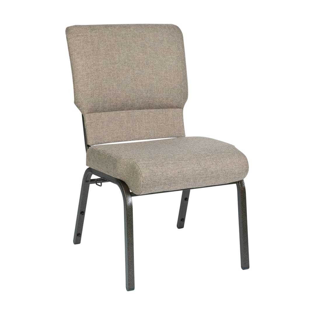Advantage Mixed Tan Church Chair 20.5 in. Wide