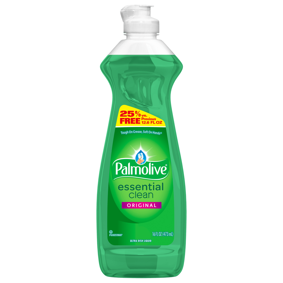 Palmolive Essential Clean Liquid Dish Soap, Original - 16 Fluid Ounce