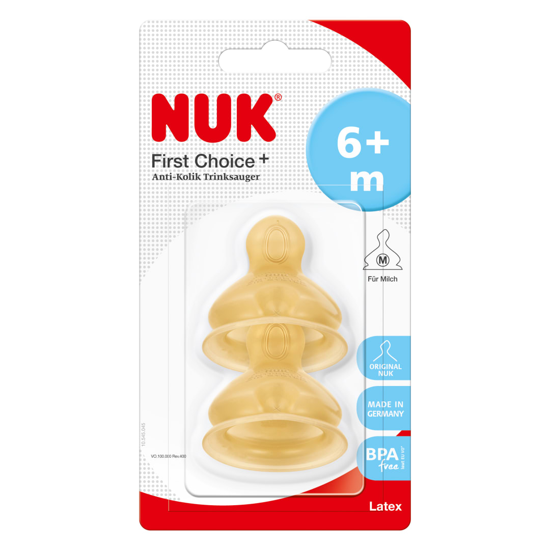 NUK FC PLUS TEAT LATEX S2 MED