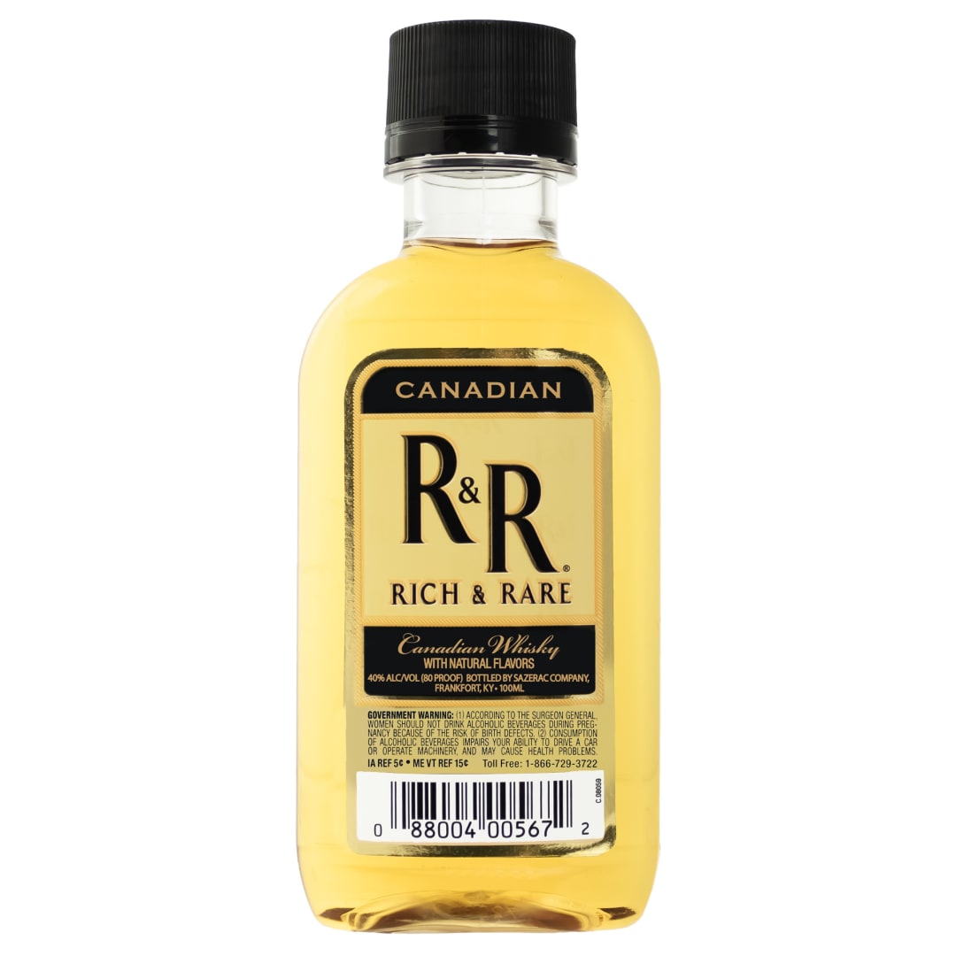 Rich & Rare Canadian Whisky 100ml 80 Proof