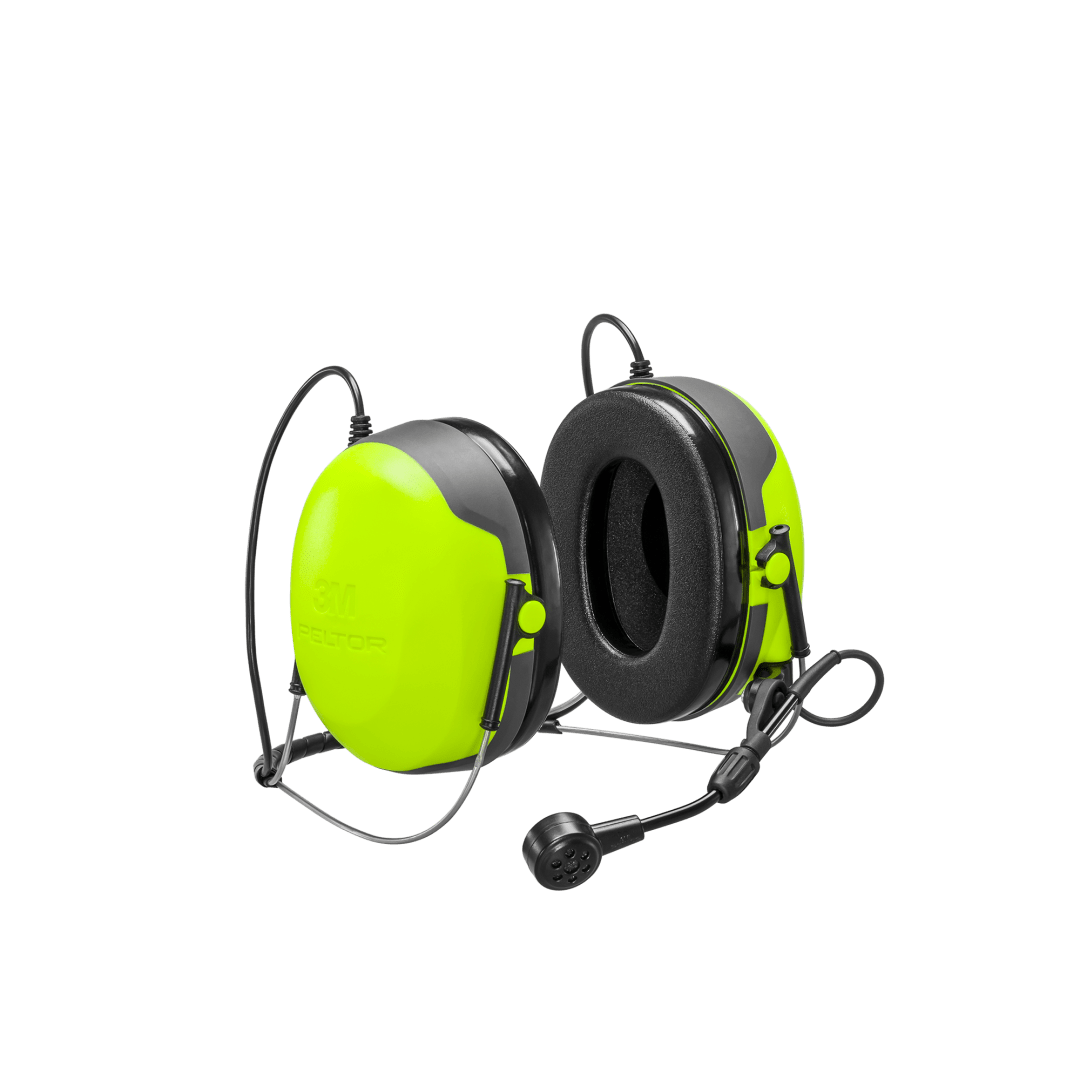 3M™ PELTOR™ CH-3 Kulaklık, PTT Adaptörlü, Ense Bantlı, MT74H52B-111