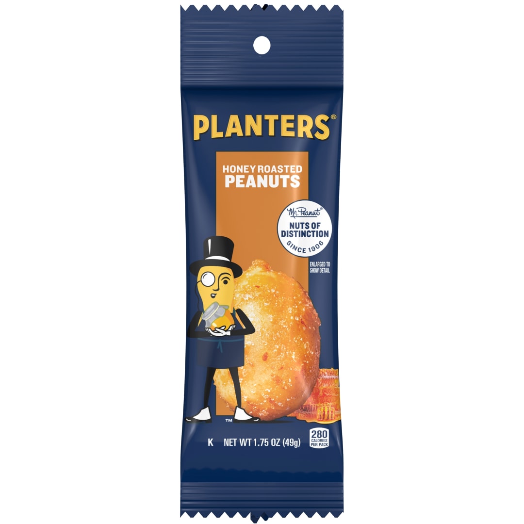 PLANTERS Honey Roasted Peanuts Case
