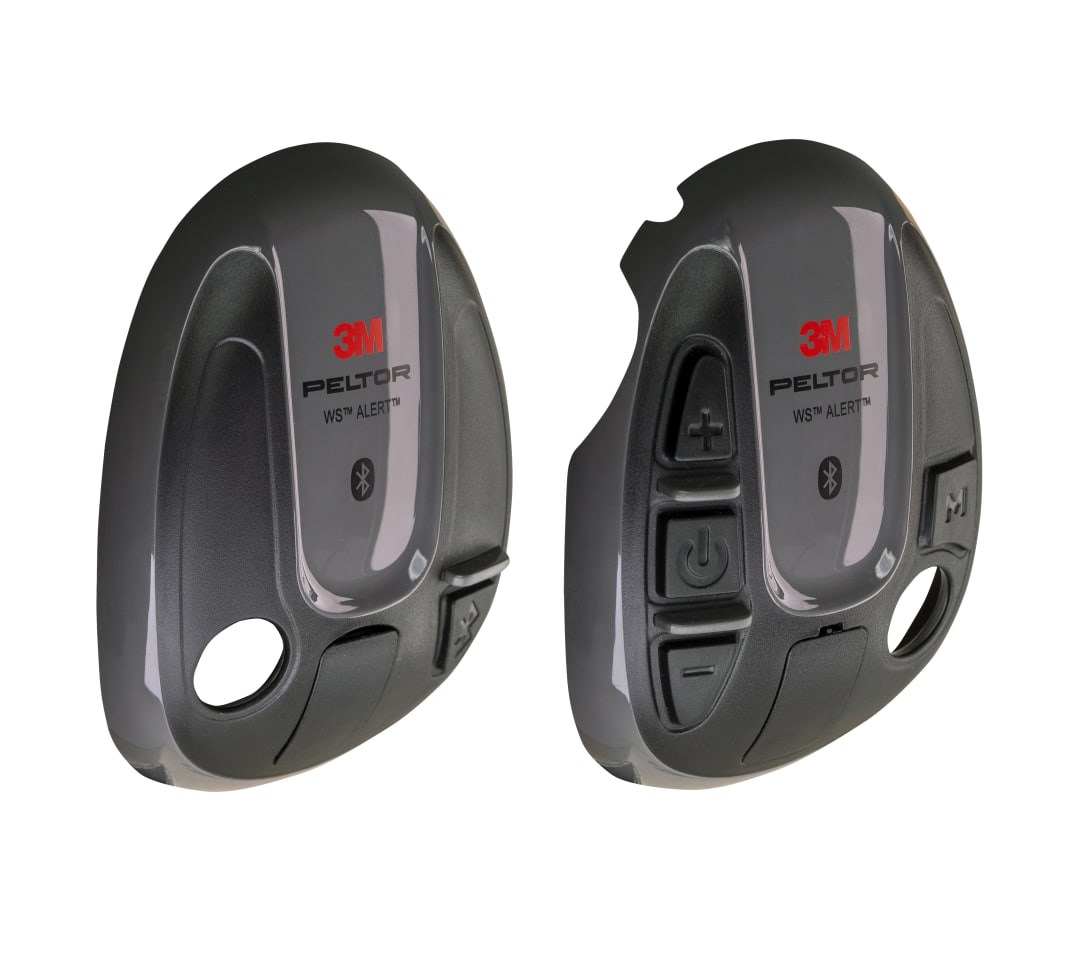 3M™ PELTOR™ Covers for WS™ ALERT™ Headsets, 1 Pair (Left+Right), Grey, 210300-664-GF/1