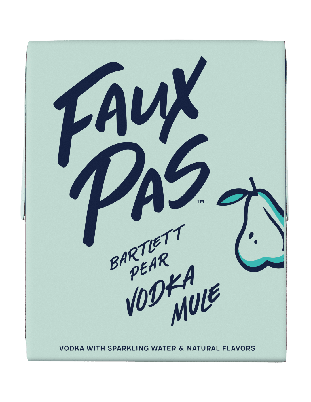 Faux Pas Bartlett Pear Vodka Mule 250ml Single Can