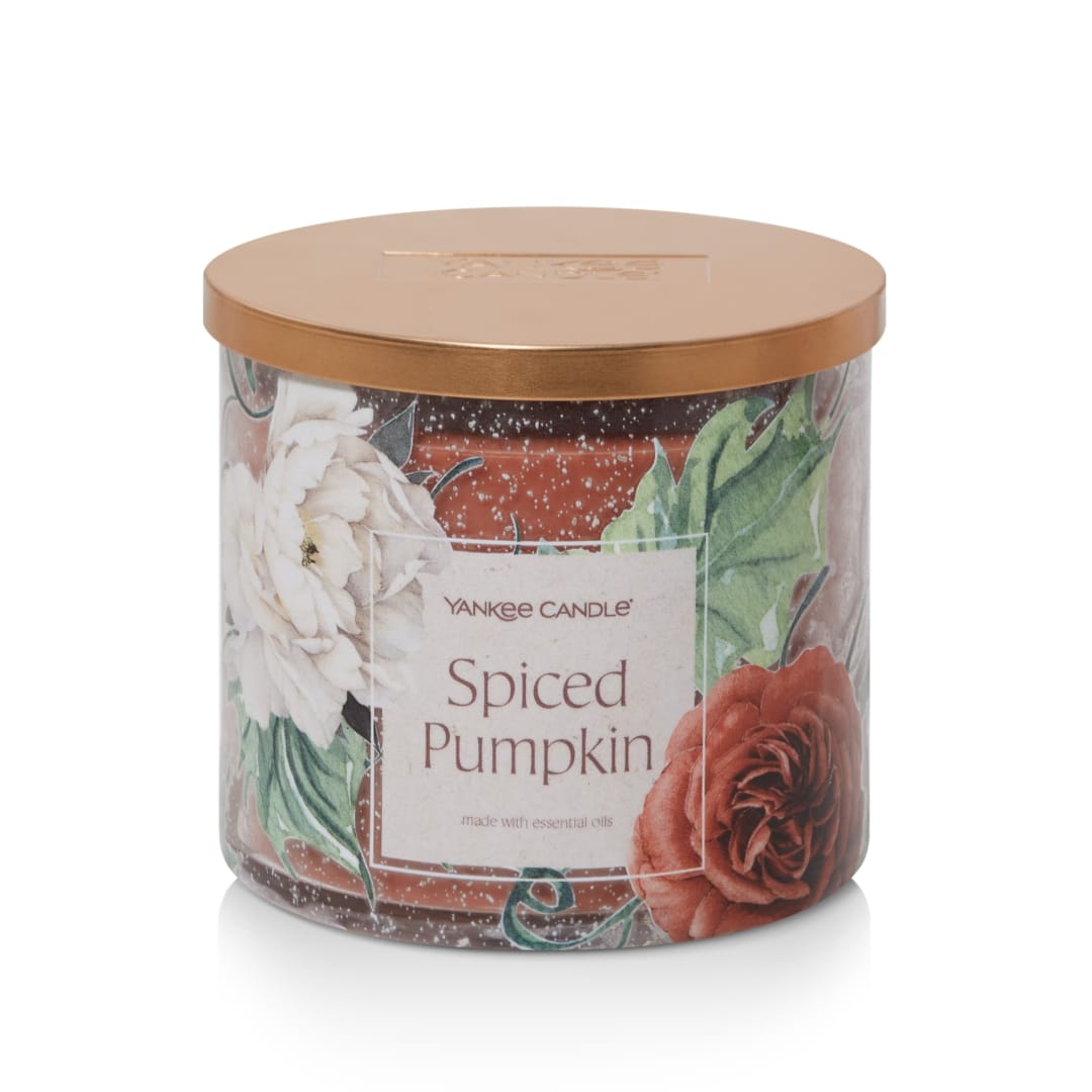 Yankee Candle Spiced Pumpkin 3-Wick Candle