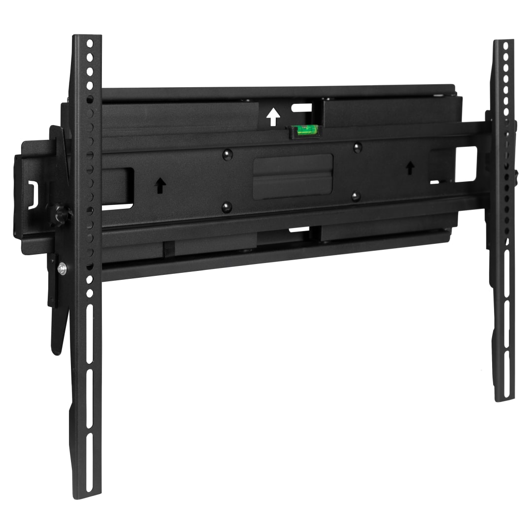 FLASH MOUNT Full Motion TV Wall Mount - Built-In Level - Fit most TV's 40" - 84" (Weight Cap 100LB)