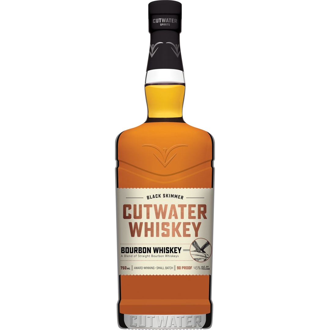 Cutwater Spirits Bourbon Whiskey, 750ml Bottle