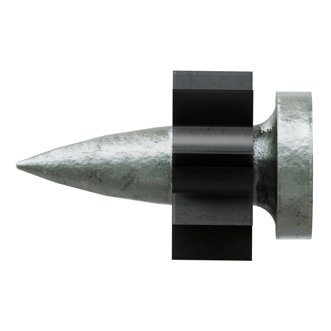 Simpson Strong-Tie PDPA-50 PDPA .157 in. x 1/2 in. Powder-Actuated Drive Pin (100-Qty) (Pack of 10)