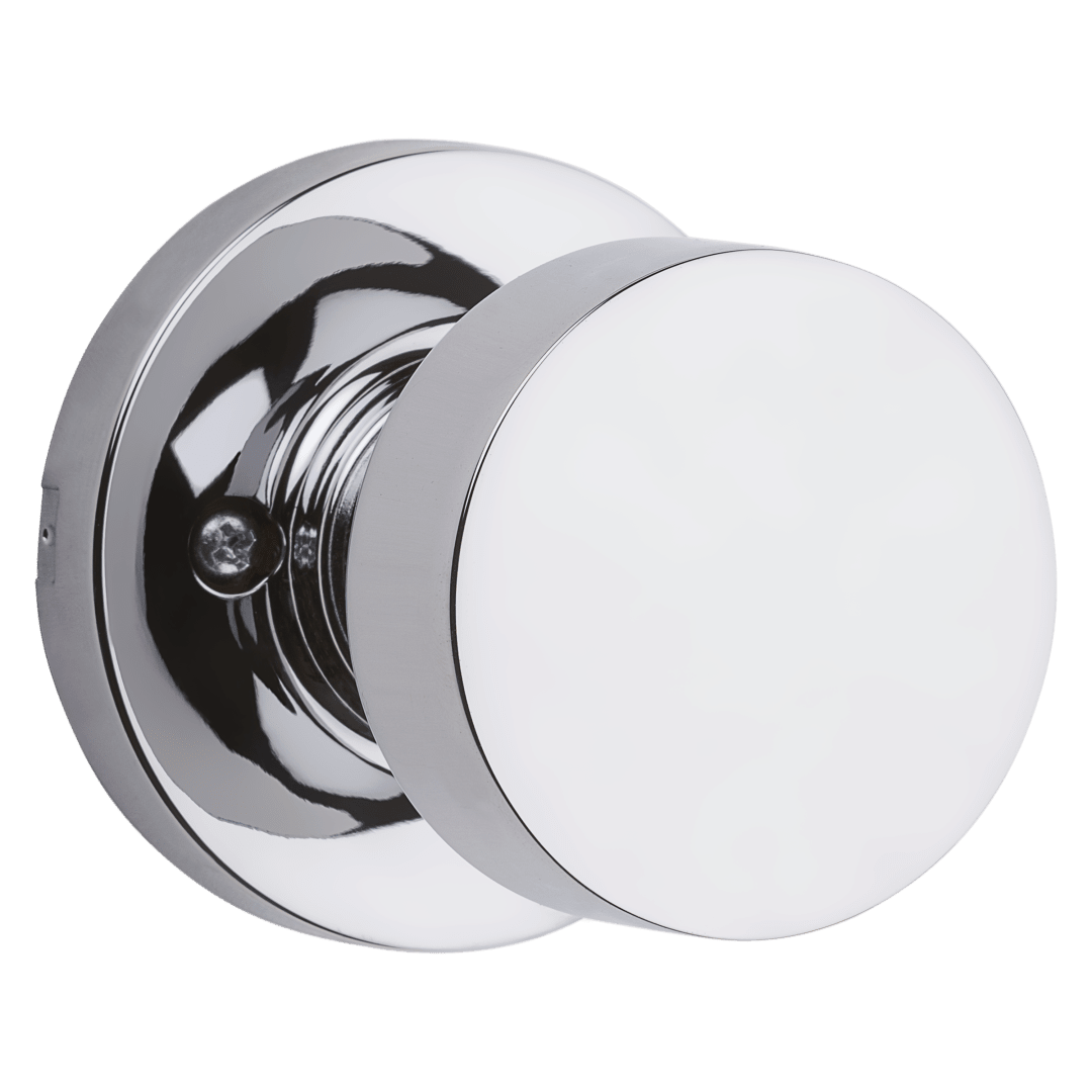 Pismo Round Half-Dummy Knob in Polished Chrome