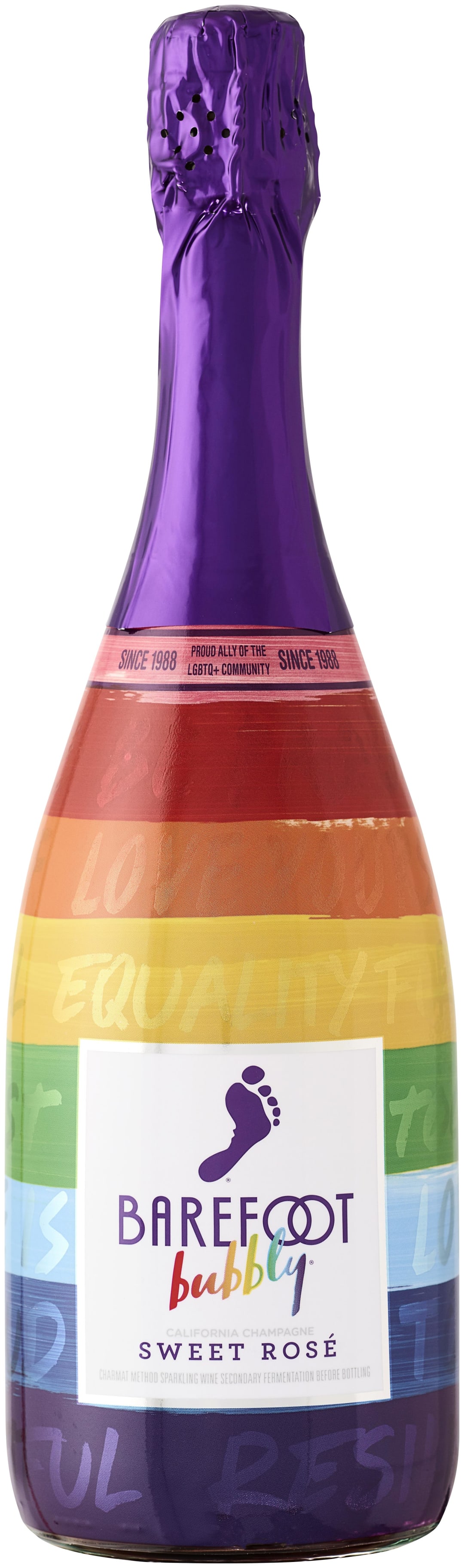 Barefoot Bubbly Sweet Rosé Sparkling Wine 750ml