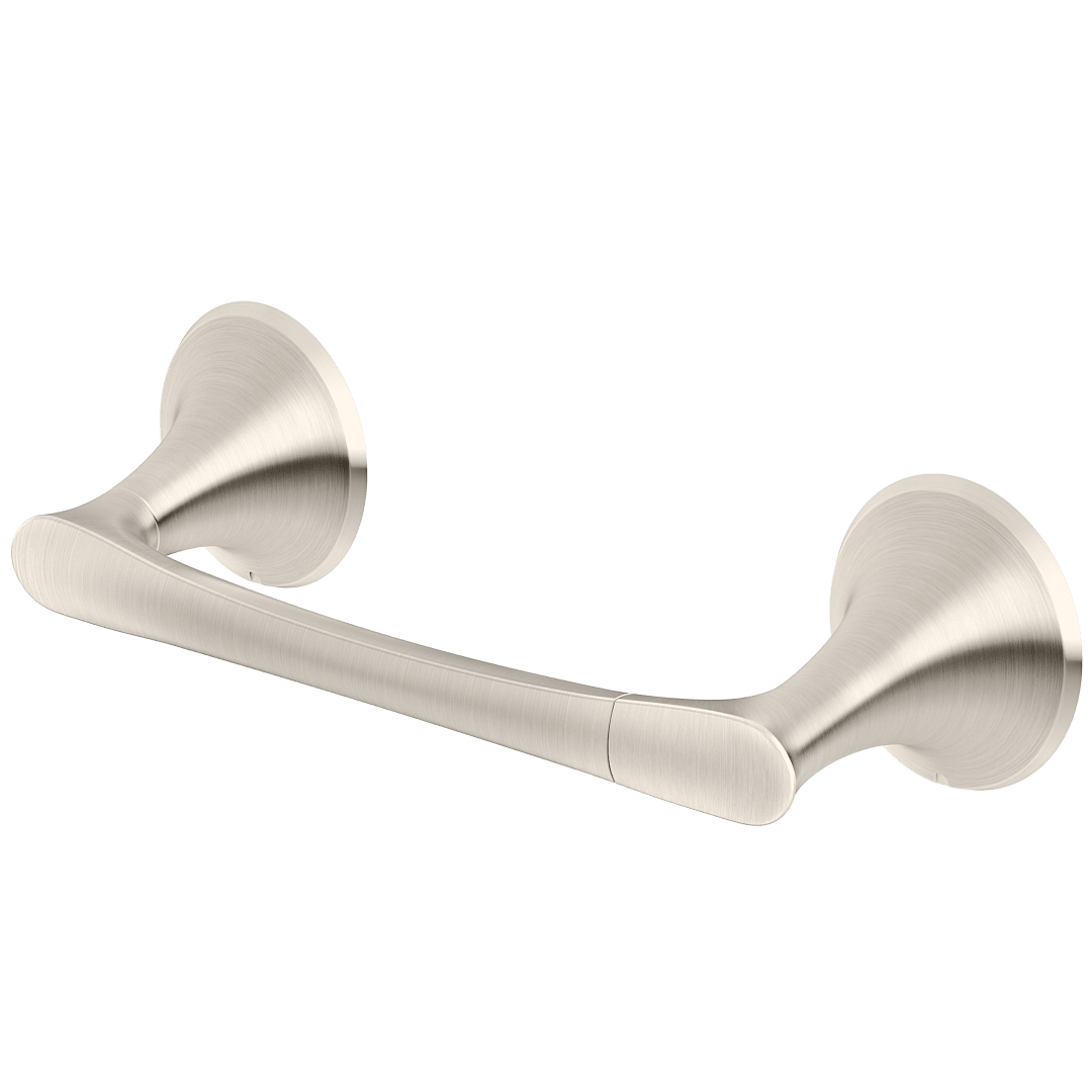 Rhen Toilet Paper Holder in Brushed Nickel