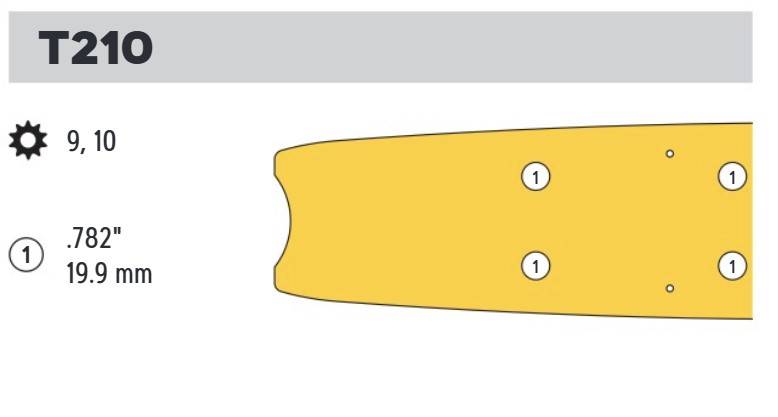 Oregon EnduraMax Harvester Bar, 44 IN. 3/4 Pitch (441EMCT210)