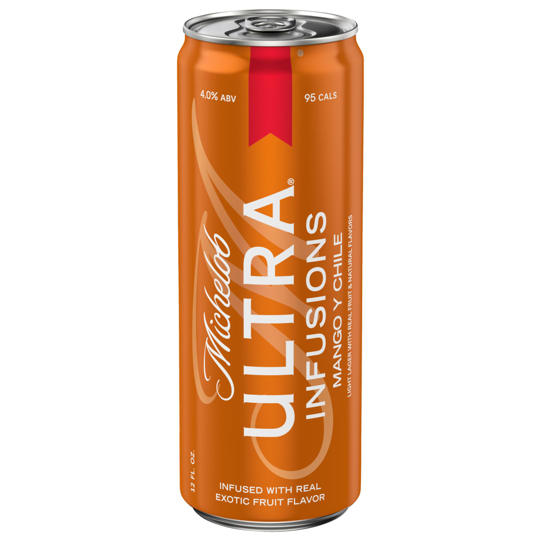 Michelob Ultra Infusions Mango y Chile Beer 12 fl oz